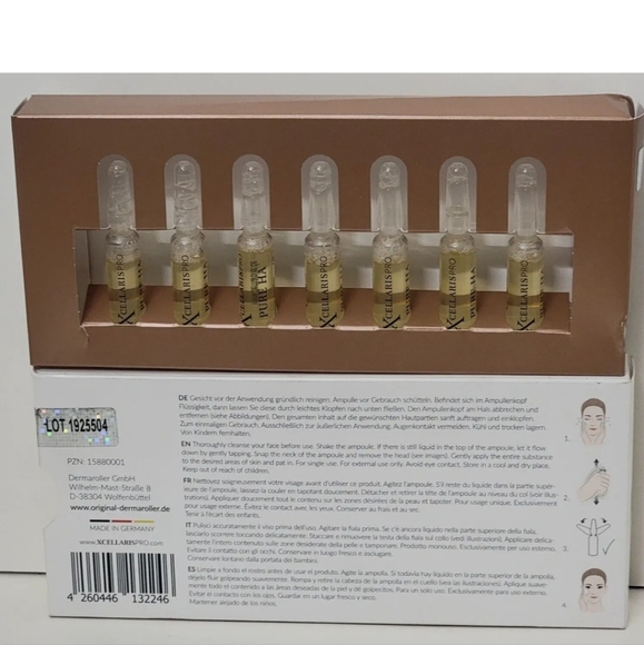 DERMAROLLER X Cellarispro PURE HA Moisture Boost with Hyaluronic Acid (7 x 0.05) - Picture 3 of 4